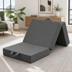 Compact King Single Folding Mattress with Firm Foam