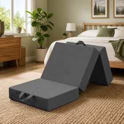 Durable 15cm Foam Trifold Folding Mattress for Travel