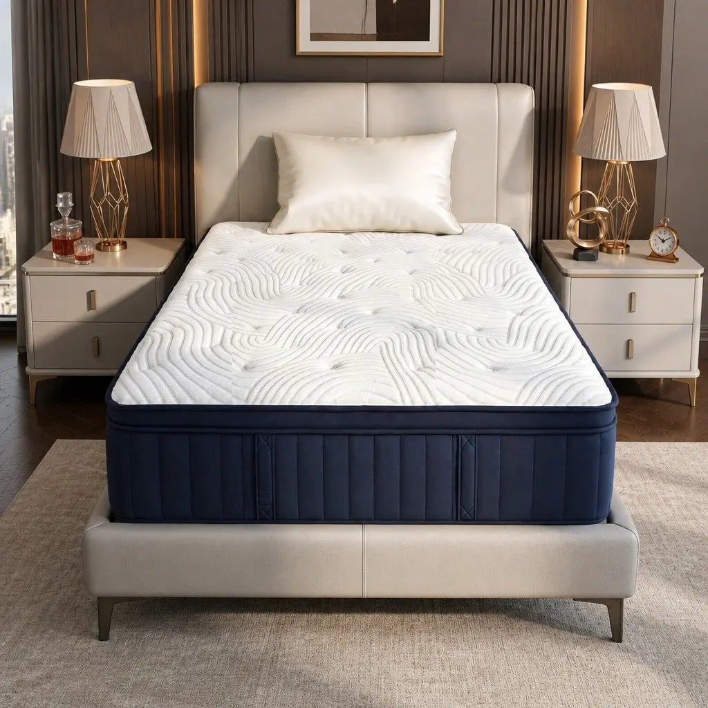 34cm Medium Soft Hybrid Pocket Spring Mattress