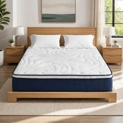 Hybrid Pocket Spring King Size Mattress with Lumbar Support