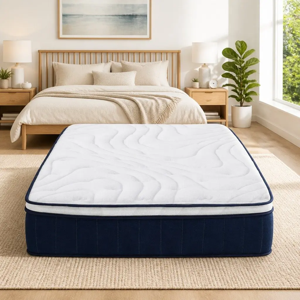 Hybrid Pocket Spring King Size Mattress with Lumbar Support