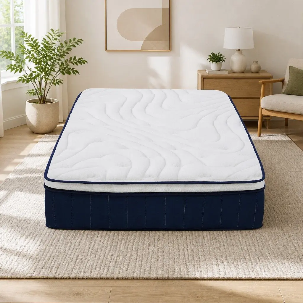 30cm Medium Firm Queen Mattress with Lumbar Support