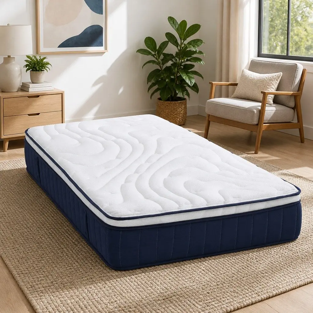 30cm Medium Firm Queen Mattress with Lumbar Support