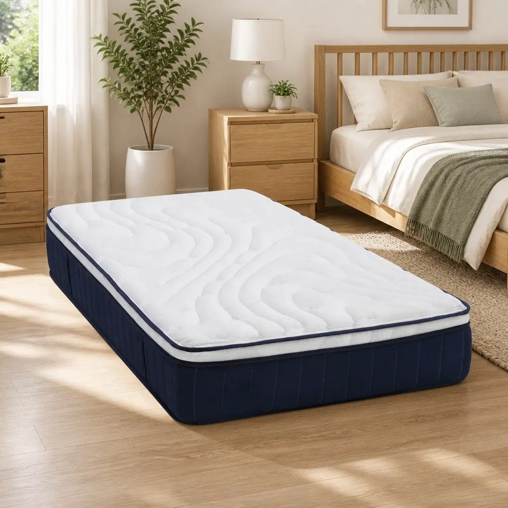 30cm Medium Firm Pocket Spring Mattress with Latex Support