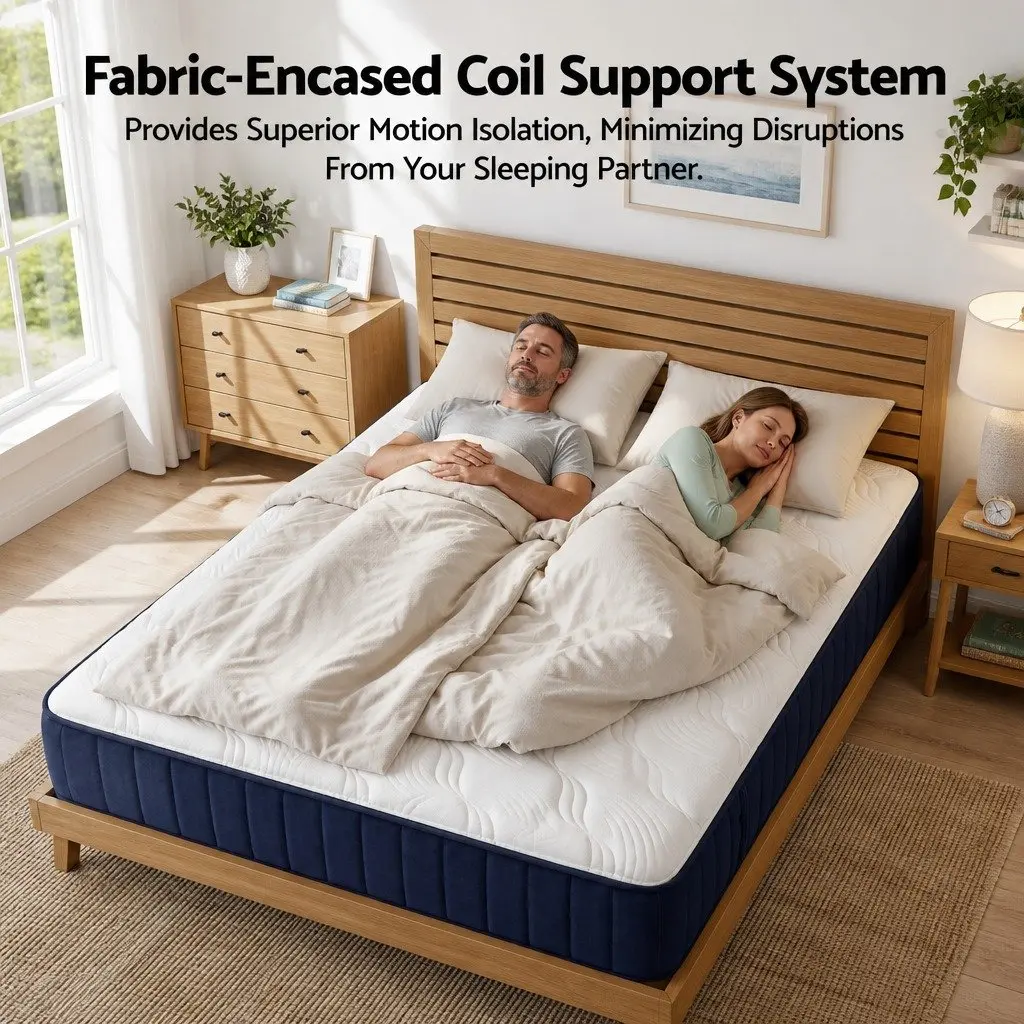 26cm Firm Pocket Spring Mattress for Support