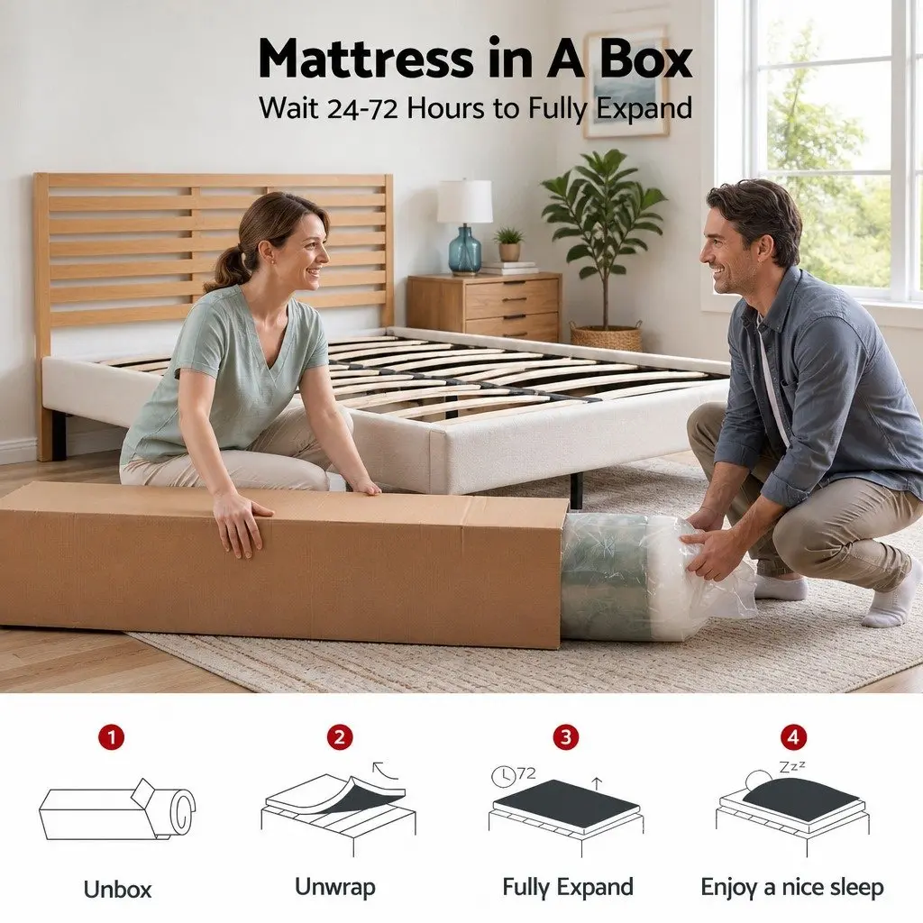 26cm Firm Pocket Spring Mattress for Support