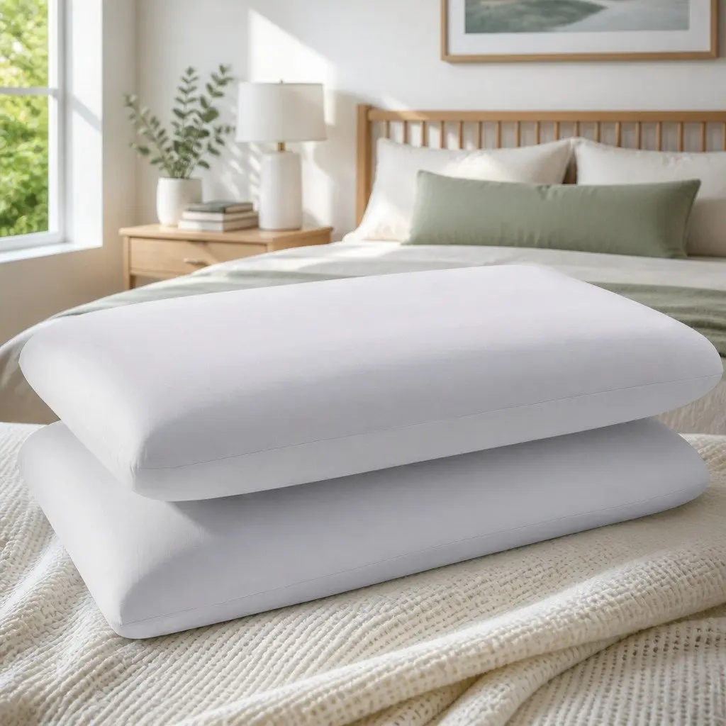 Queen Size Solid Core Cooling Memory Foam Pillow
