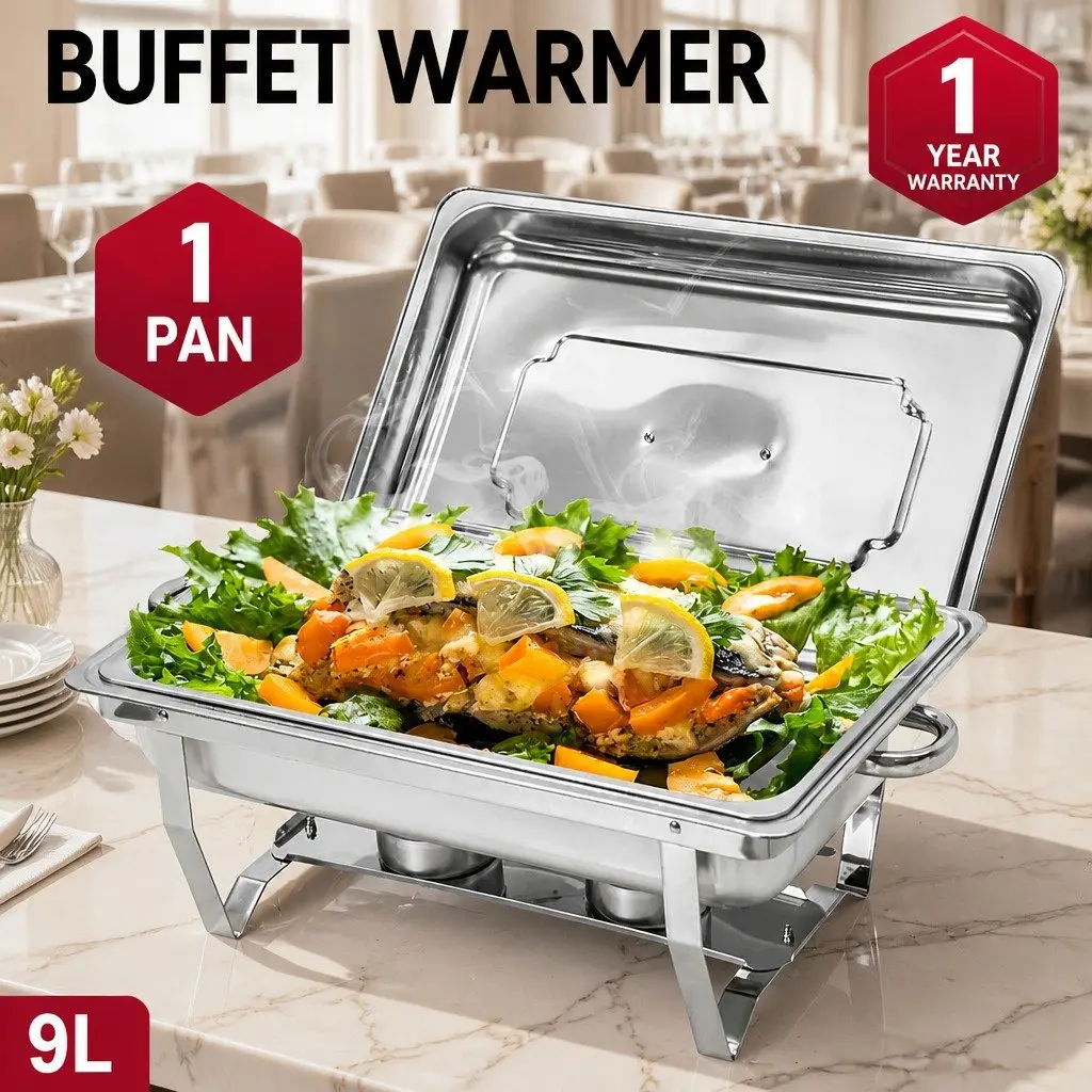 9L Stainless Steel Chafing Dish Set for Buffets