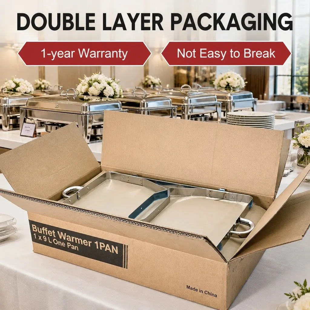 9L Stainless Steel Chafing Dish Set for Buffets