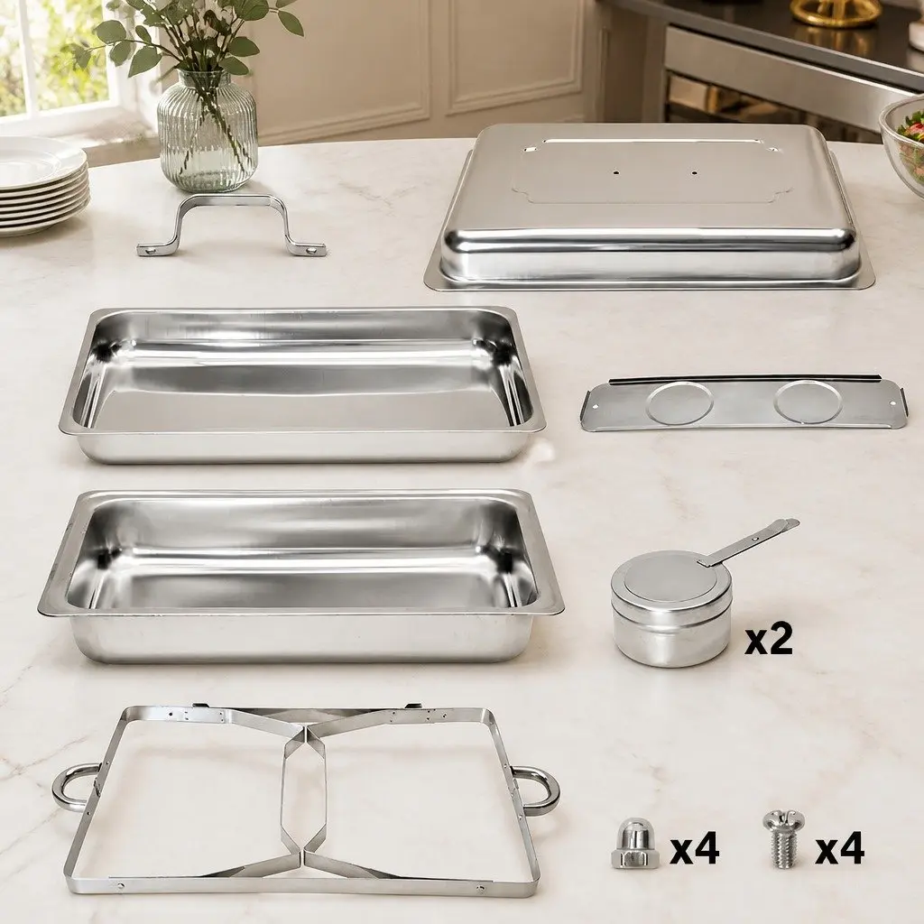 9L Stainless Steel Chafing Dish Set for Buffets