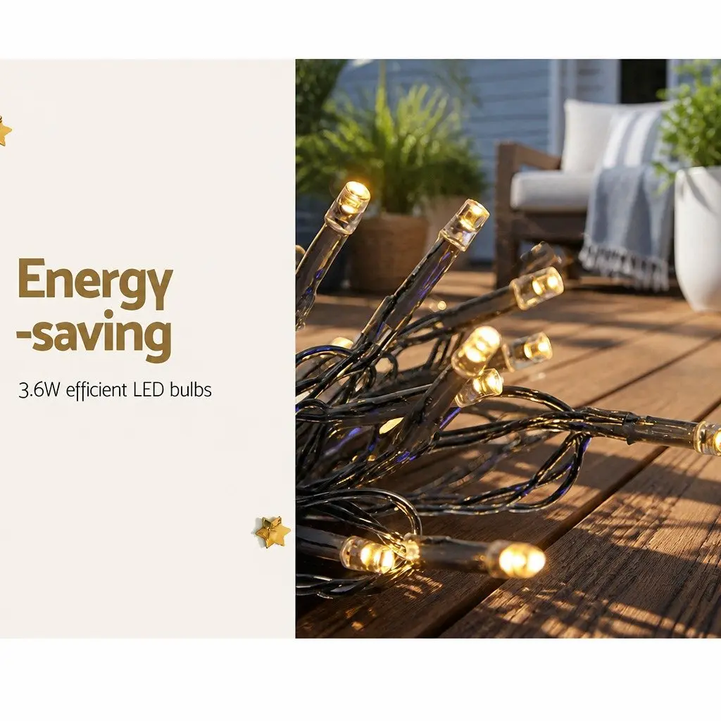 Curtain Light Warm White 6M x 3M LED Indoor Outdoor