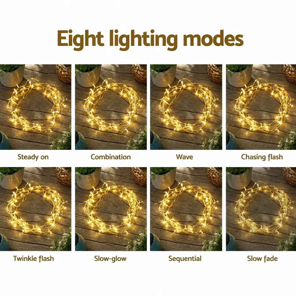 Curtain Light Warm White 6M x 3M LED Indoor Outdoor