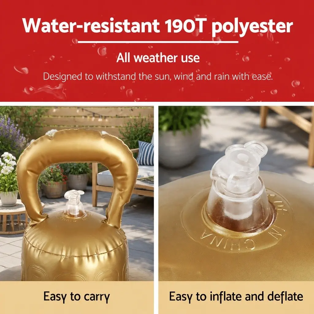 60cm Transparent Christmas Inflatable Bauble for Outdoors