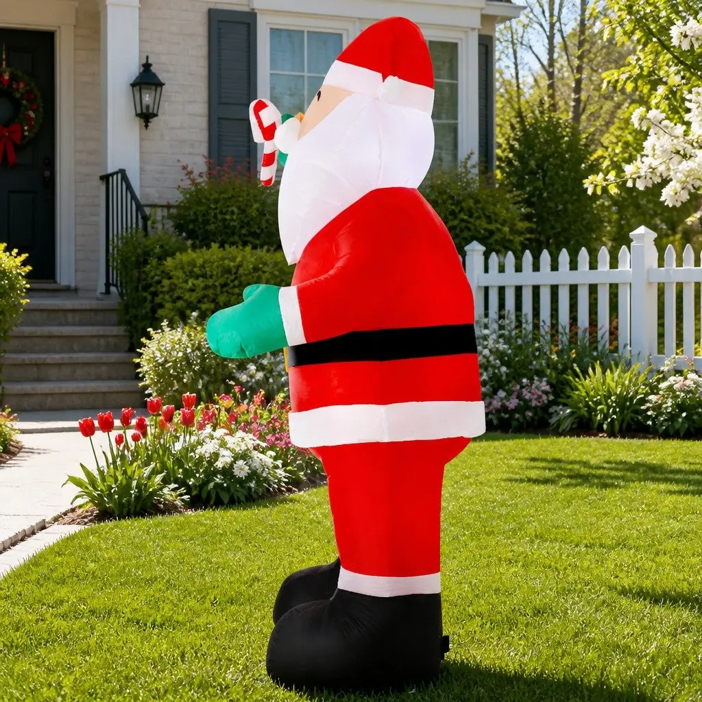 Illuminated 3M Christmas Inflatable Santa Decoration