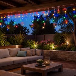 Impressive 20M Icicle Christmas Lights with 800 LEDs