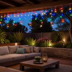 Impressive 20M Icicle Christmas Lights with 800 LEDs