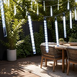 Premium 12M Icicle Shower Lights with 960 LED Bulbs