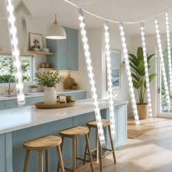 7M Christmas Icicle Shower Lights with 288 LEDs
