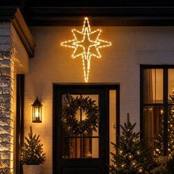 57cm Bethlehem Star Christmas Decoration with 90 LEDs