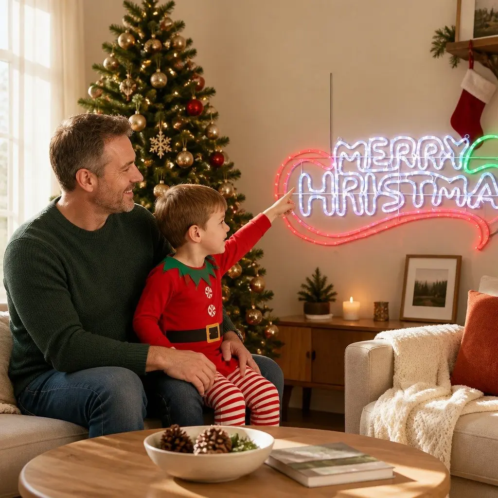 288 LED Multicolour Christmas String Lights