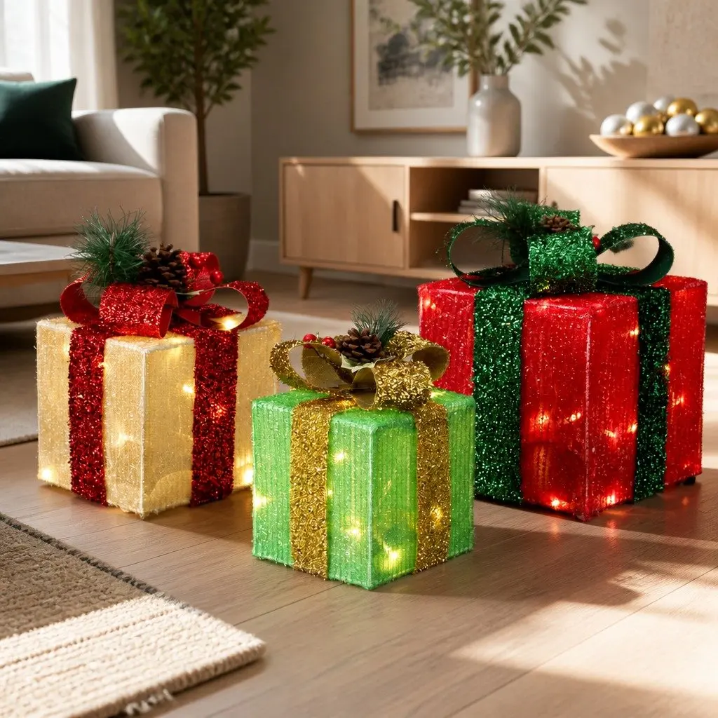 Multicolour 60 LED Christmas Light Set for Decoration