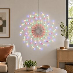 Durable 128 LED Multi-Coloured Christmas Lights for Decoration