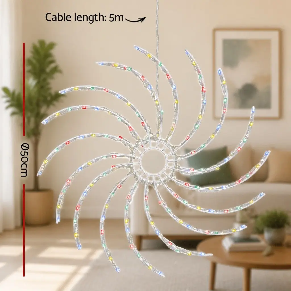 Christmas Lights LED Multi-Coloured 0.5M Outdoor Indoor Decoration