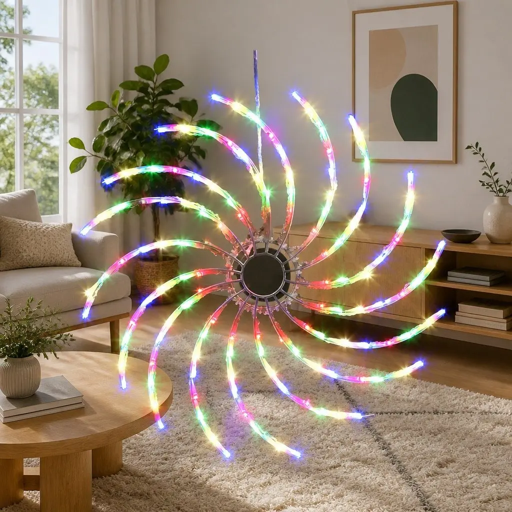 Christmas Lights LED Multi-Coloured 0.5M Outdoor Indoor Decoration