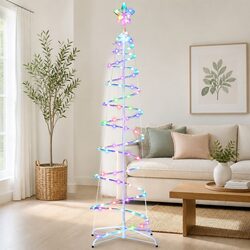 Durable 1.8m LED Christmas Tree with 100 RGB Lights