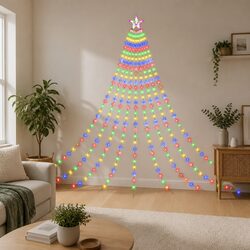 Cascading Christmas Waterfall String Lights 340 LED