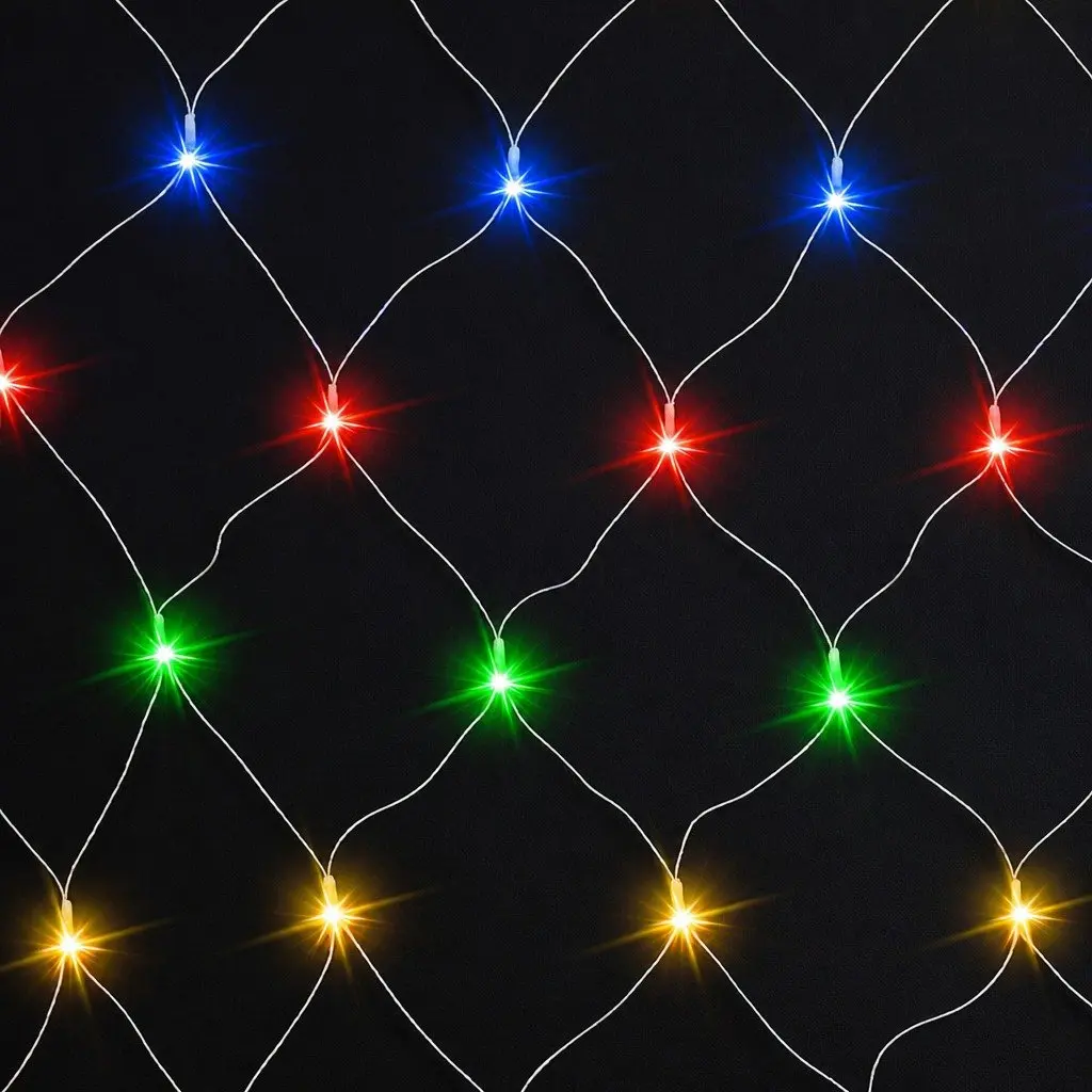 Net String Lights LED 5M x 3M Multicolour