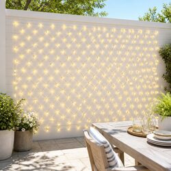 High-Quality Christmas Net Lights 3M x 2M 504 LED Warm White