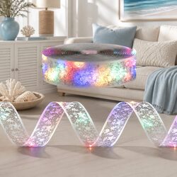 200 LED Multicolour Christmas String Lights on 20M Ribbon