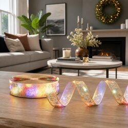 20M Multicolour LED Christmas Lights with 200 Bulbs
