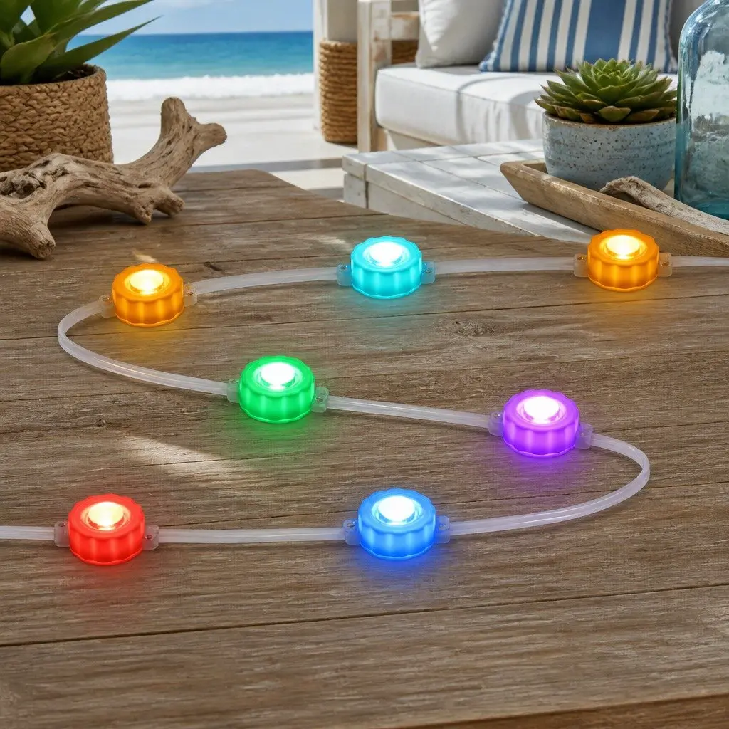 15M Solar LED Christmas String Lights with 36 Bulbs