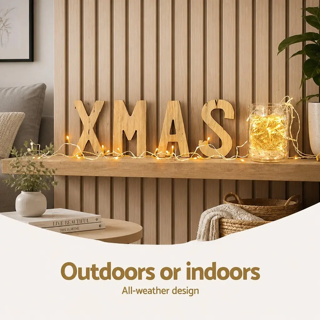 String Lights 100M Warm White LED Outdoor Indoor Decoration