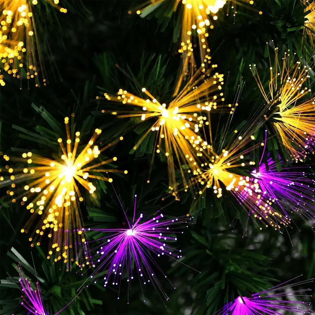 Fiber Optic Christmas Tree PVC 1.8M Green
