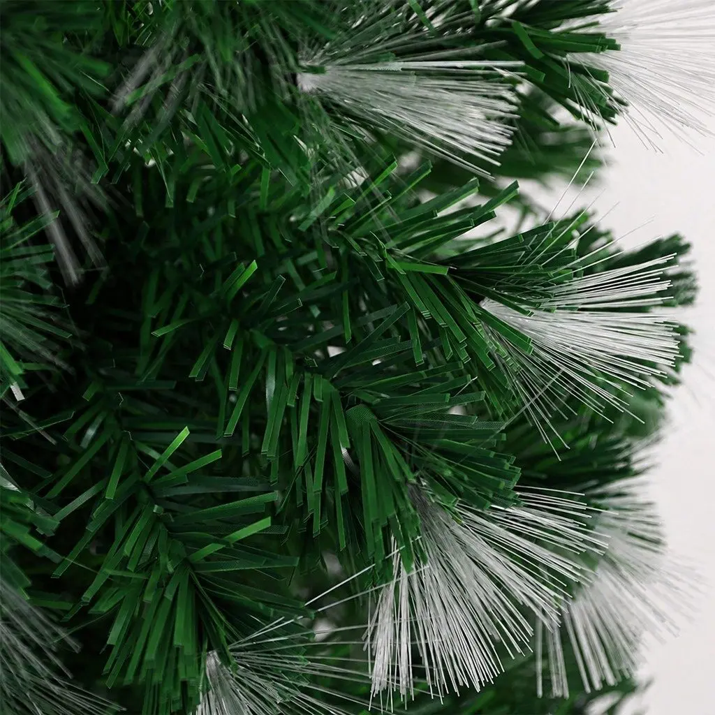 Fiber Optic Christmas Tree PVC 1.8M Green