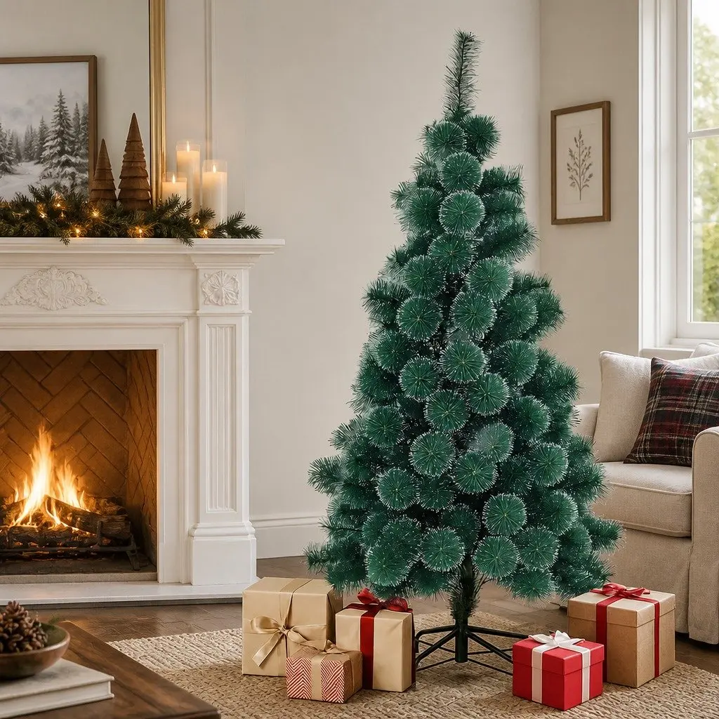 1.5M Green PVC Pine Needle Artificial Christmas Tree