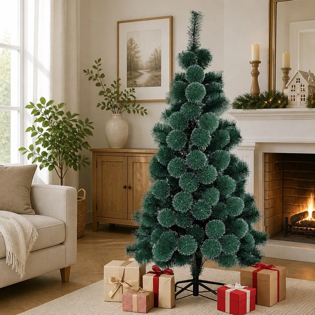 180cm Artificial Christmas Tree with Snow Flocked Tips