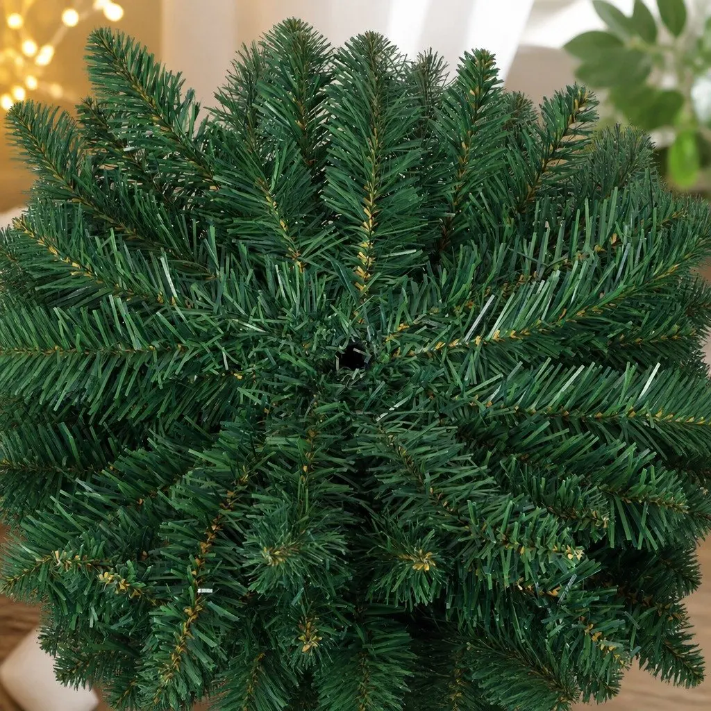 Pencil Christmas Tree PVC 1.5M Green Slim Compact Holiday Decor