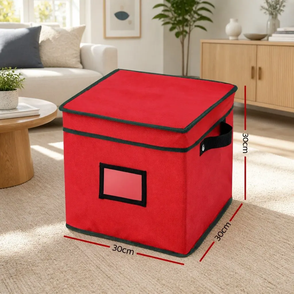 Christmas Baubles Storage Box with 64 Dividers