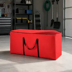 Durable Red Christmas Tree Storage Bag for 8ft Trees