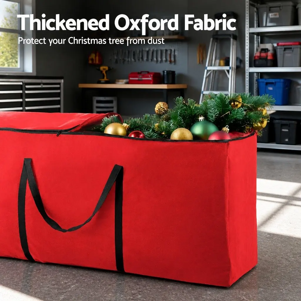 Red Christmas Tree Storage Bag for 8ft Trees