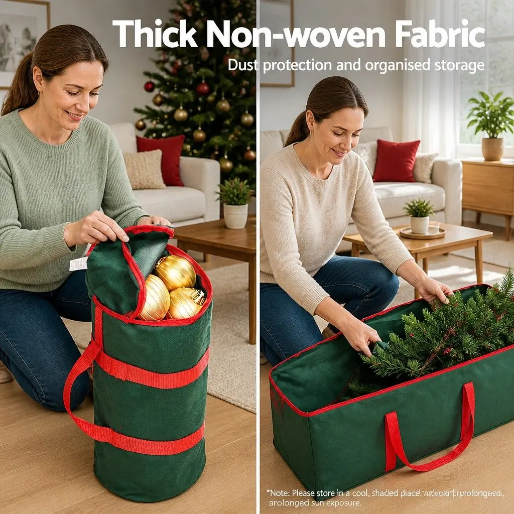 Christmas Tree and Bauble Storage Bag Set