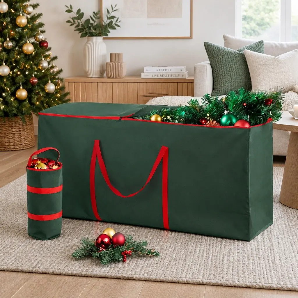 Christmas Tree and Bauble Storage Bag Set