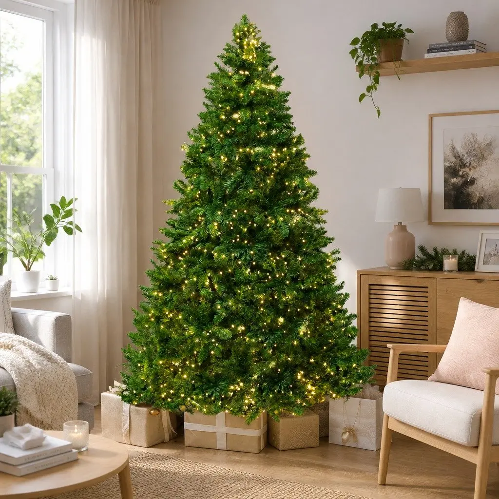 1.8m Pre-lit LED Christmas Tree with 874 Tips Green