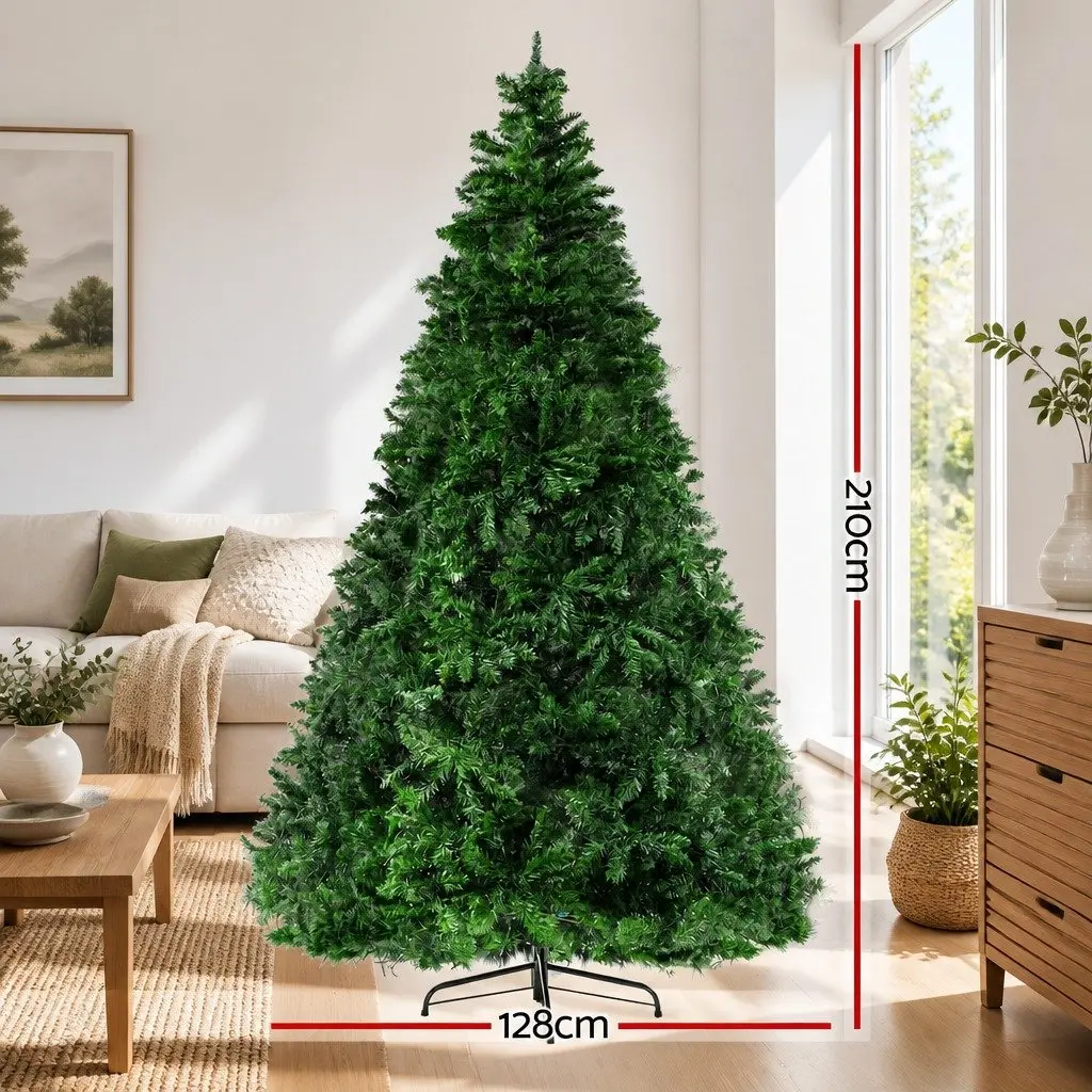 7FT Pre-lit Christmas Tree with 1134 LED Lights
