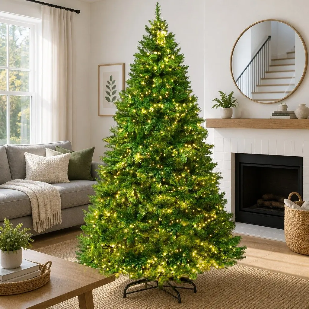 7FT Pre-lit Christmas Tree with 1134 LED Lights