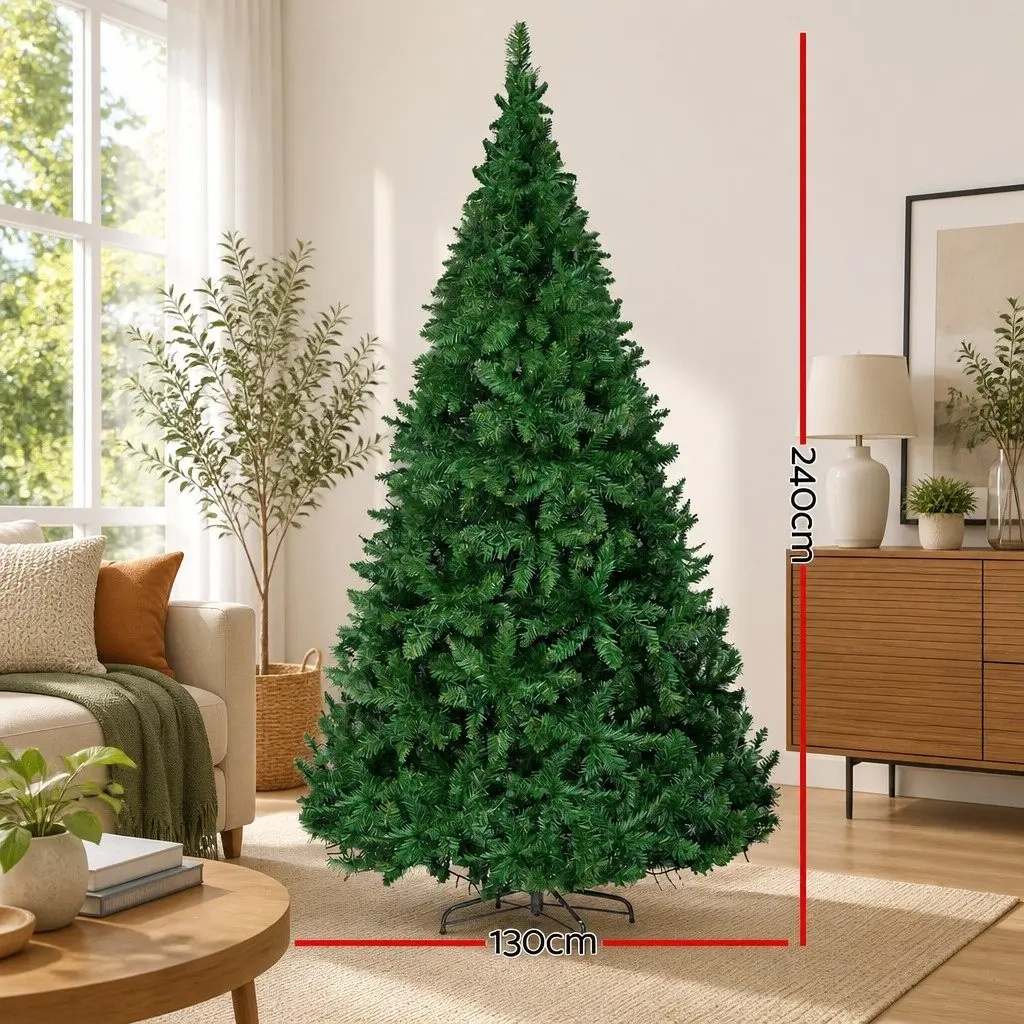 8FT Pre-lit Christmas Tree with 1488 LED Lights